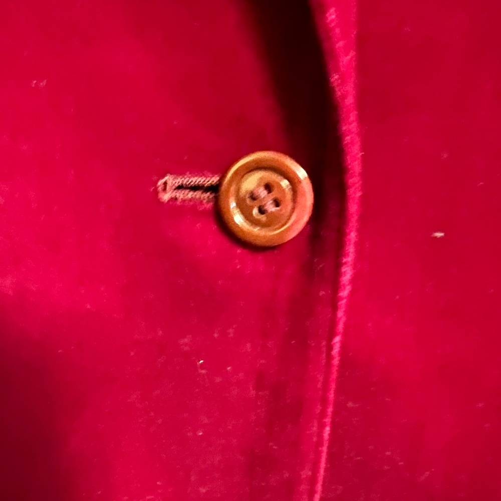 La Bonne Vie dark wine velvet blazer lined size 18 - Picture 5 of 9